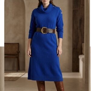 Vintage Outlander+ Cowl Neck Sweater Dress Sz 1x